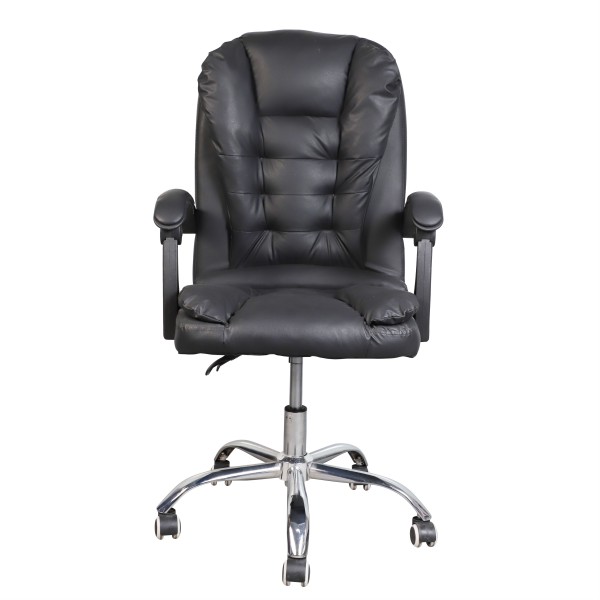  Leather Office Chairs - Reclining High Back PU & PVC Executive Desk Chair