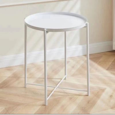 Modern Coffee Table - Minimalist Single-Tier Carbon Steel Living Room Table